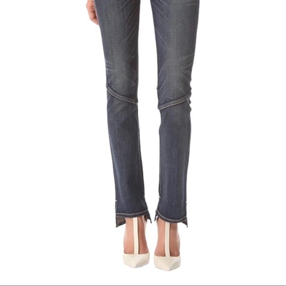 Textile Elizabeth and James Taylor Jeans size 27 bootcut. Black/grey - Picture 2 of 13